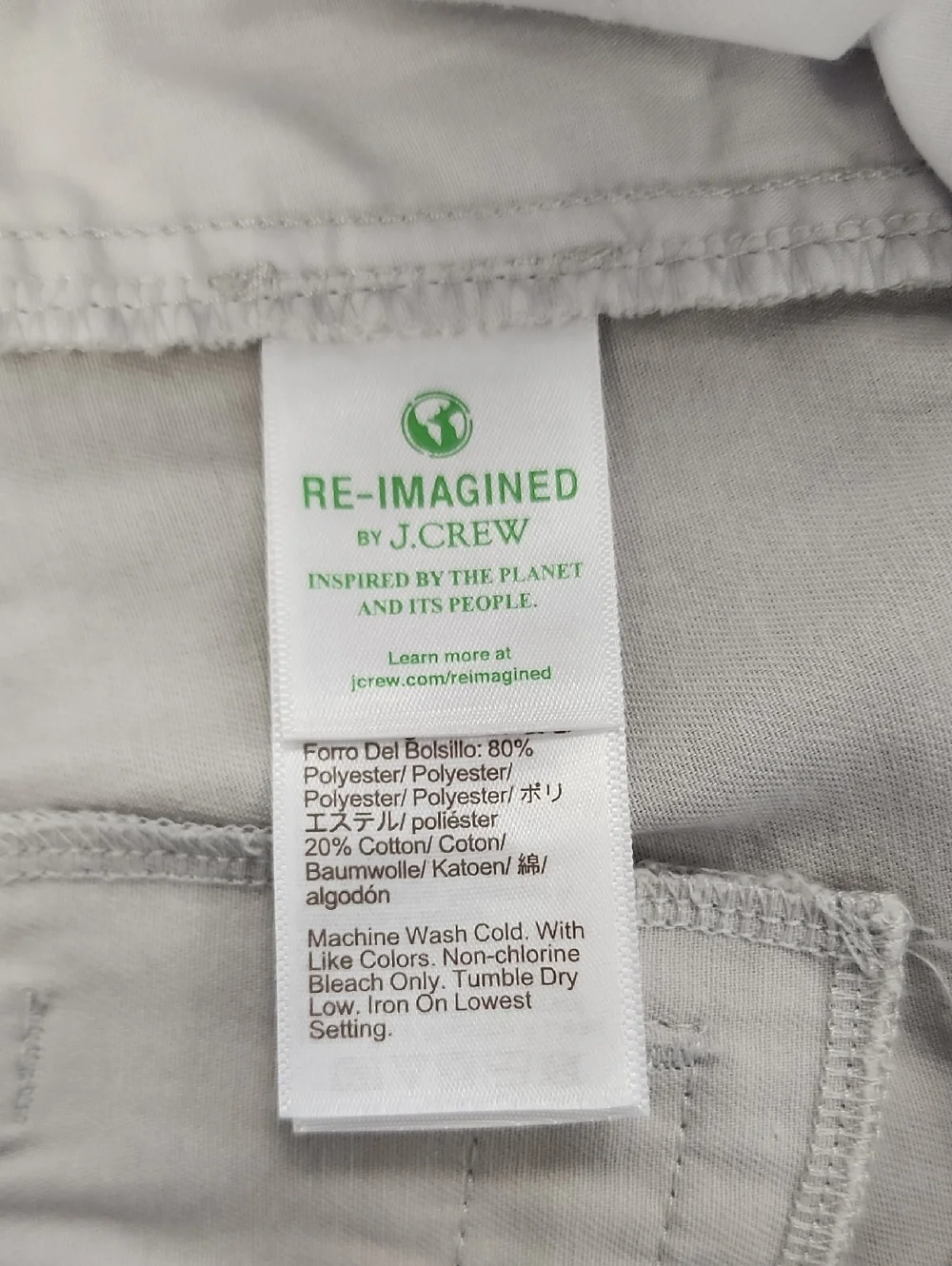 J. Crew Light Gray Chino Bermuda Shorts Size 4